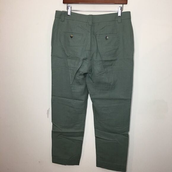 Vince Sz 6 Sage Coin Tapered Crop Trouser - Picture 4 of 8